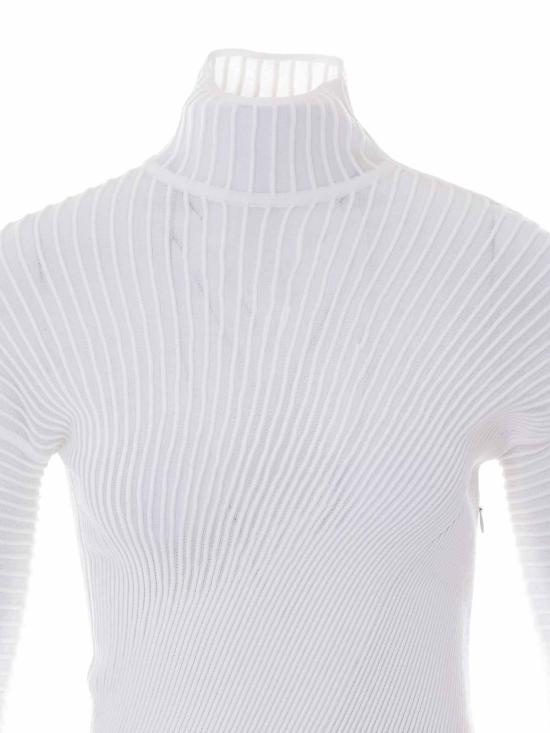 26SS 알라이아 터틀넥 AA9R2834K142C000 White - ALAIA