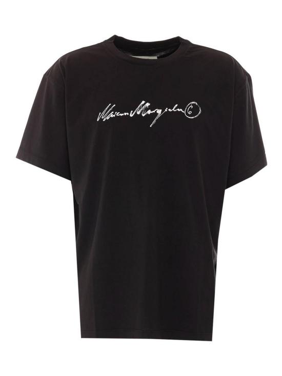 26FW MM6 메종마르지엘라 반팔 티셔츠 SH0GC0077M20258900 Black