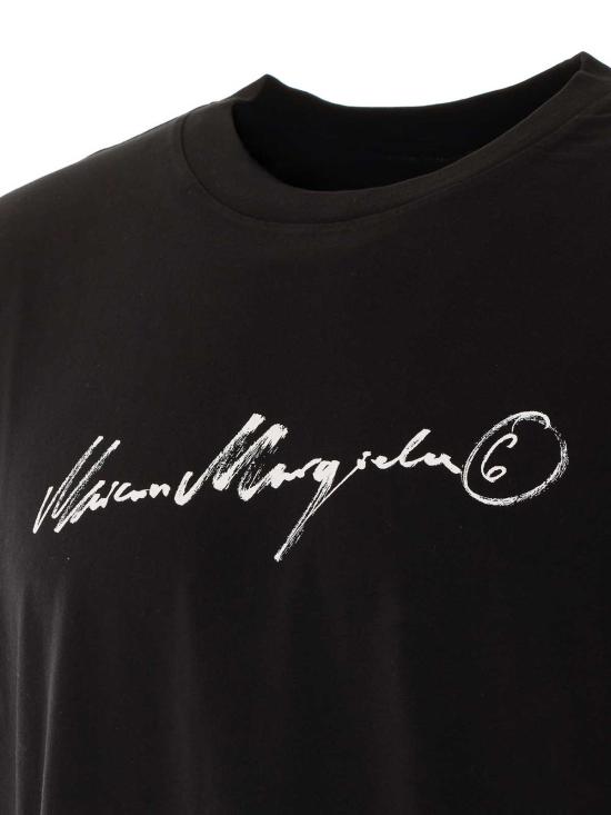 26FW MM6 메종마르지엘라 반팔 티셔츠 SH0GC0077M20258900 Black - MM6 MAISON MARGIELA