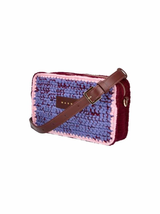 26FW 마르니 숄더백 SBMP0276U1P9281ZP268 PURPLE - MARNI