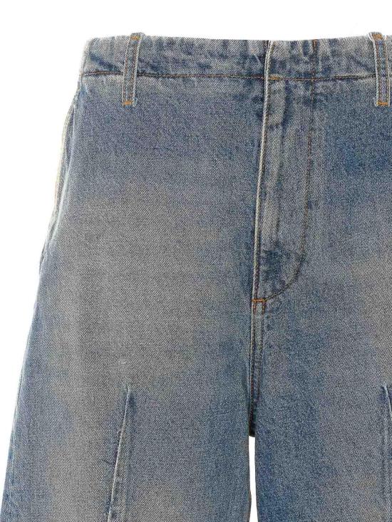 26FW MM6 메종마르지엘라 스트레이트 팬츠 S52KA0567M30058965 Blue - MM6 MAISON MARGIELA