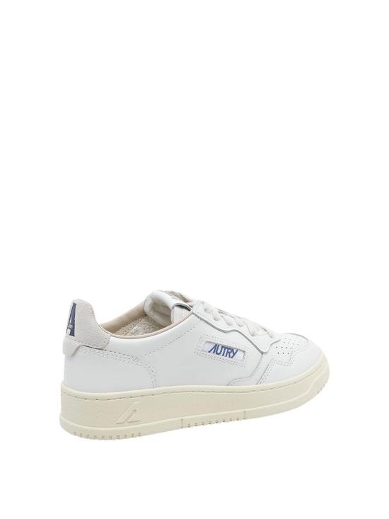 26FW 오트리 메달리스트 로우 레더 스니커즈 AULWBJ04 WHITE - AUTRY