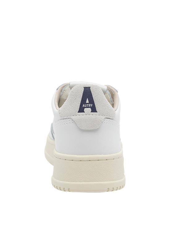 26FW 오트리 메달리스트 로우 레더 스니커즈 AULWBJ04 WHITE - AUTRY