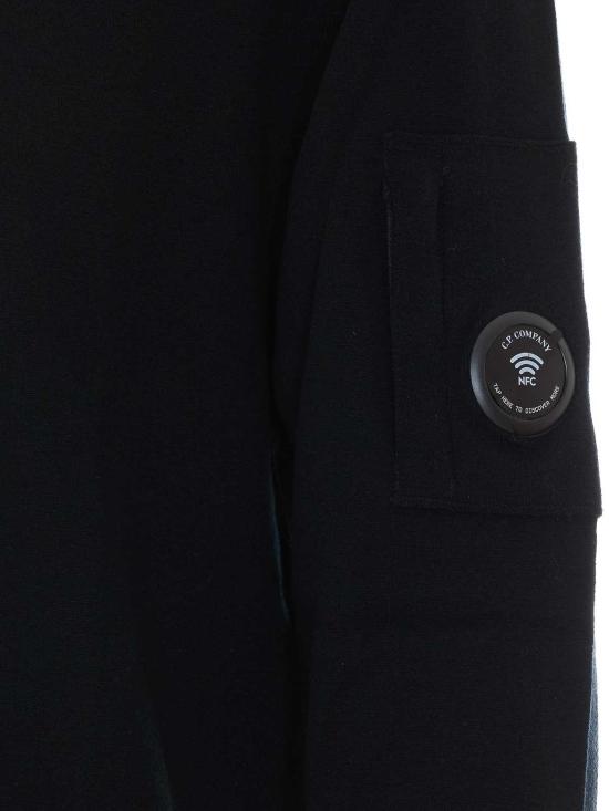26FW 씨피 컴퍼니 스웨터 21CMKN069A005528A999 Black - C.P. COMPANY