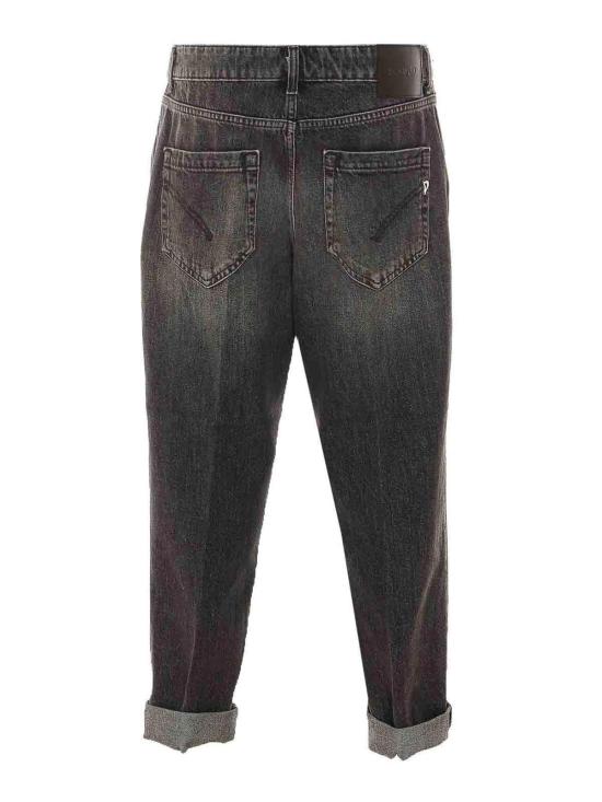 26FW 돈답 스트레이트 팬츠 DP268BDFH339DMX1999 Black - DONDUP