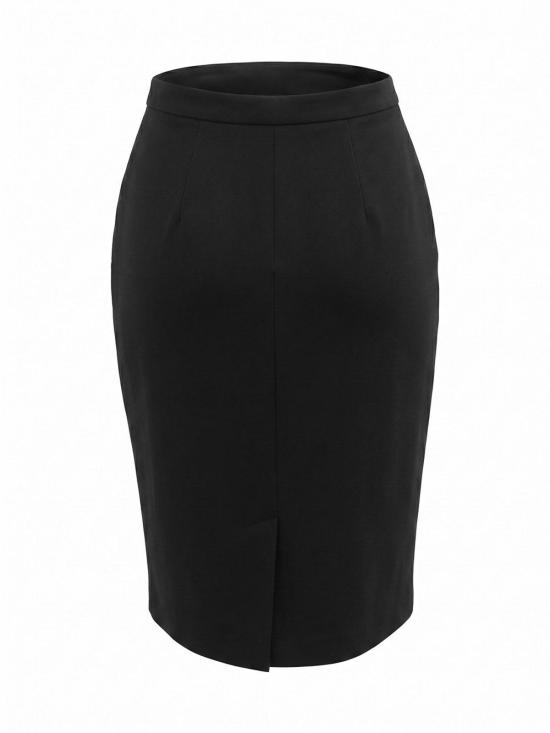 26FW 엘리자베타프랜치 미디 스커트 GO22366E2110 Black - ELISABETTA FRANCHI