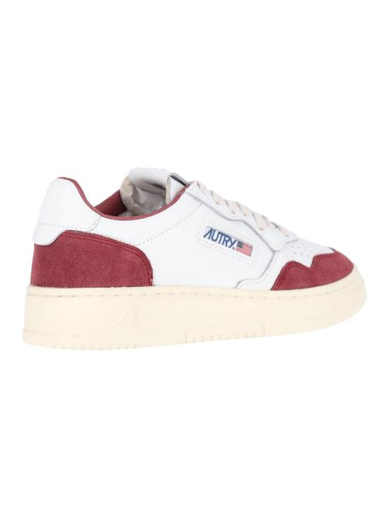 26FW 오트리 메달리스트 로우 레더 스니커즈 AULWFT20 WHITE - AUTRY