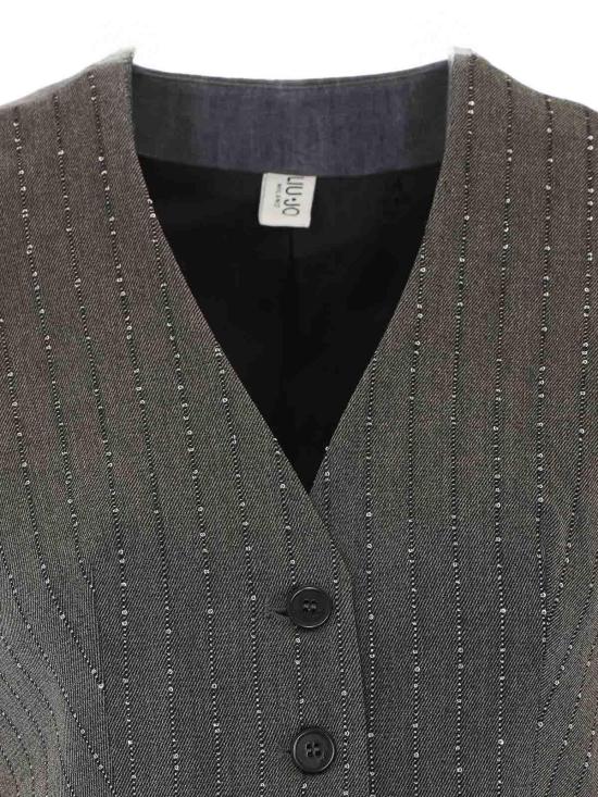 26FW 리우조 베스트 UF6118D026687457 Grey - LIU JO