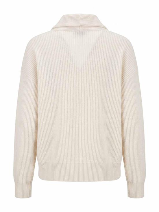 26FW 브루넬로 쿠치넬리 가디건 M12724306C2832 White - BRUNELLO CUCINELLI
