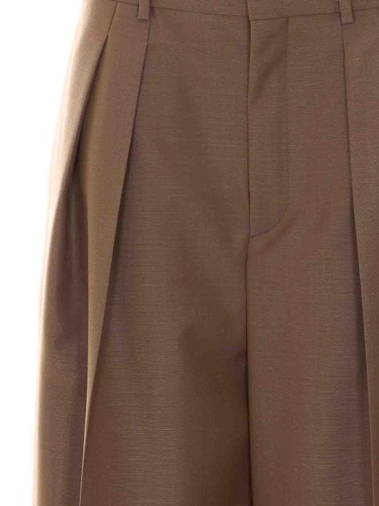 26SS 생로랑 팬츠 854457Y1N022055 Brown - SAINT LAURENT