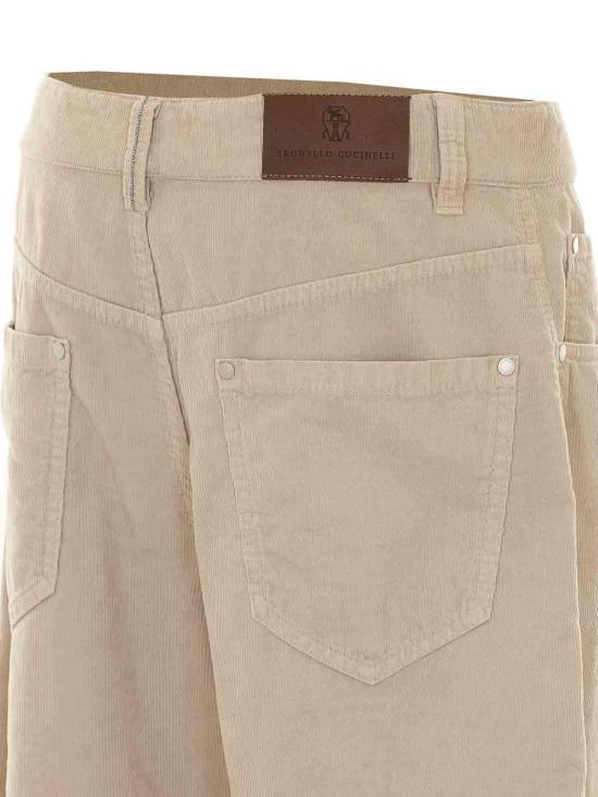 26FW 브루넬로 쿠치넬리 팬츠 MB185P4021C2471 Beige - BRUNELLO CUCINELLI