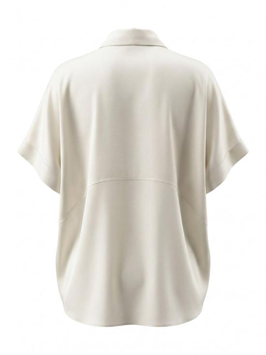 26FW 브루넬로 쿠치넬리 블라우스 M0C59B1O05C600 Beige - BRUNELLO CUCINELLI
