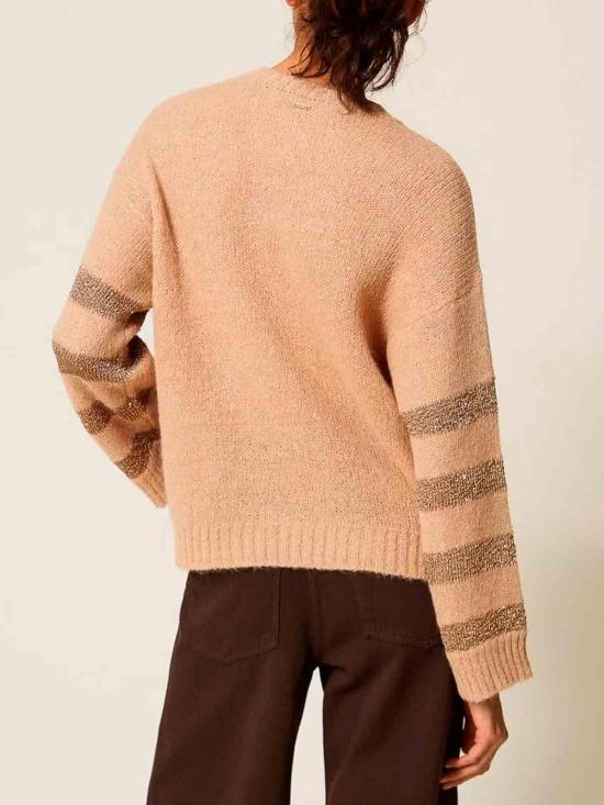 26FW 트윈셋 탑 262TP353013825 Brown - TWINSET