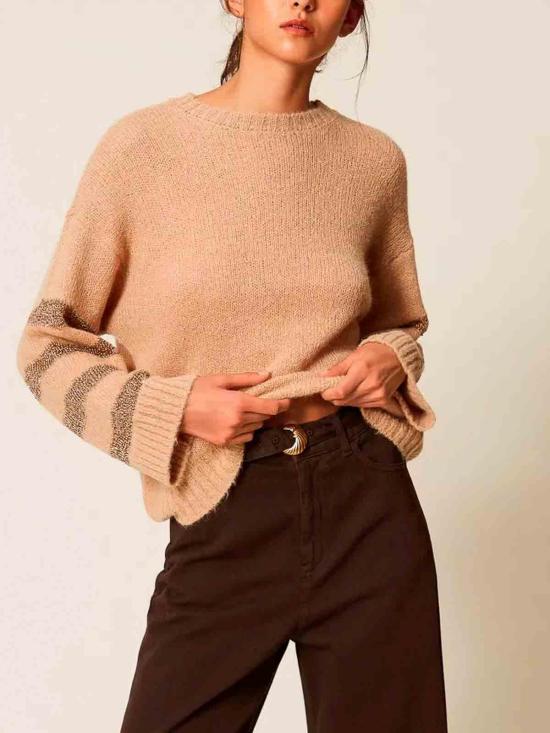 26FW 트윈셋 탑 262TP353013825 Brown - TWINSET