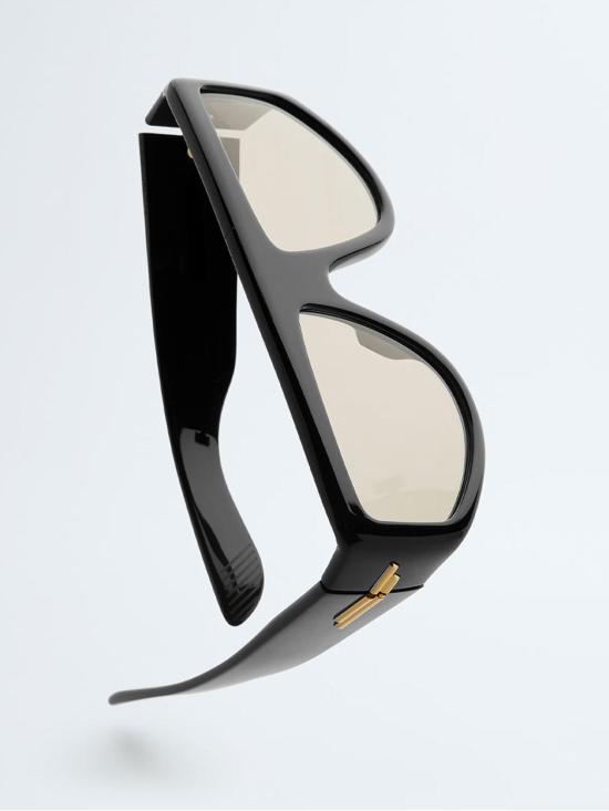 26FW 보테가베네타 선글라스 A002JNV2Q301136 Black - BOTTEGA VENETA