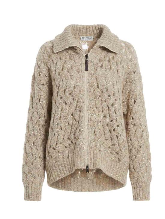 26FW 브루넬로 쿠치넬리 가디건 MNT347516CMG59 Beige