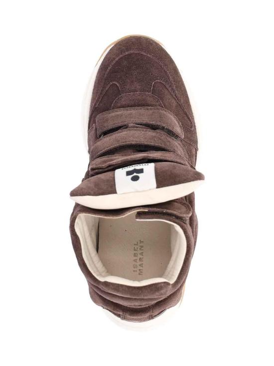26FW 이자벨마랑 발스키 스웨이드 웨지 스니커즈 BK0009FAB4E10SCLMW BROWN - ISABEL MARANT