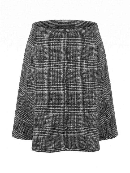 26FW 에르마노 설비노 미디 스커트 D492O368ZLDG4900 Light Grey - ERMANNO SCERVINO