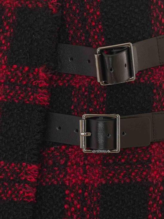 26FW 멀버리 미디 스커트 107435A3GNZR4 Red - MULBERRY
