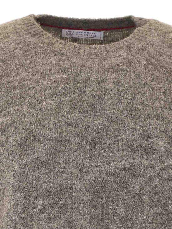 26FW 브루넬로 쿠치넬리 스웨터 MTF709900CQ543 Grey - BRUNELLO CUCINELLI