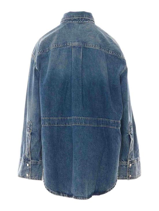 26FW 하이쿠레 스트레이트 팬츠 HEW06106DF188L0950 Blue - HAIKURE