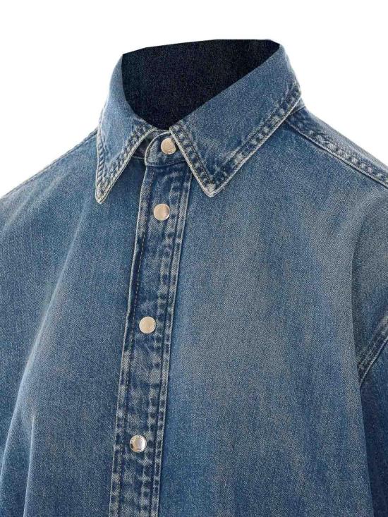26FW 하이쿠레 스트레이트 팬츠 HEW06106DF188L0950 Blue - HAIKURE