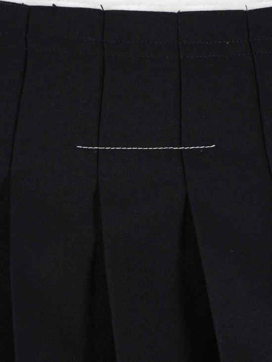 26FW MM6 메종마르지엘라 미디 스커트 S52MC0024M35436899 Black - MM6 MAISON MARGIELA