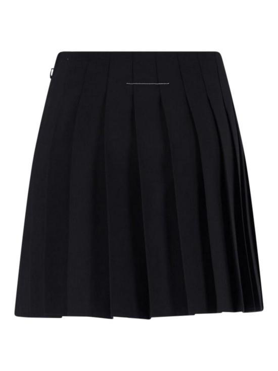 26FW MM6 메종마르지엘라 미디 스커트 S52MC0024M35436899 Black - MM6 MAISON MARGIELA