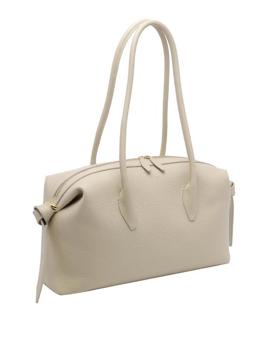 26FW 유제피 캐리어 BRIOCHEDUFFLEPEBBLEGRAINLEATHERL066 Beige - YUZEFI