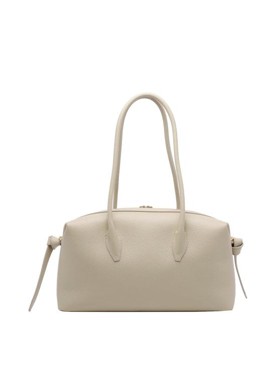 26FW 유제피 캐리어 BRIOCHEDUFFLEPEBBLEGRAINLEATHERL066 Beige - YUZEFI