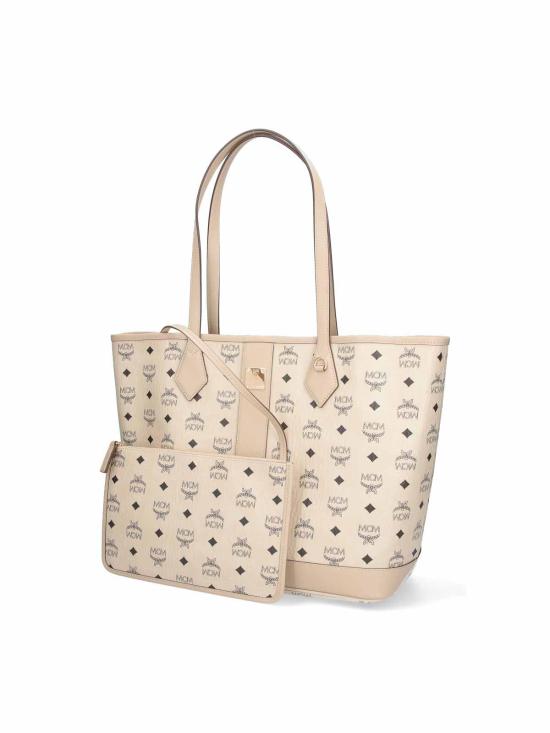 26FW 엠시엠 토트백 MWPGSLR02I8 Beige - MCM