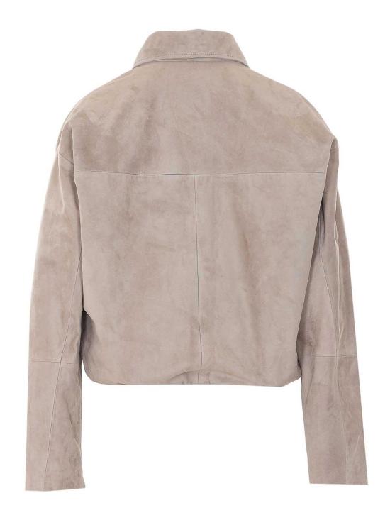 26SS 아르마 가죽 자켓 005L26105302 Grey - ARMA