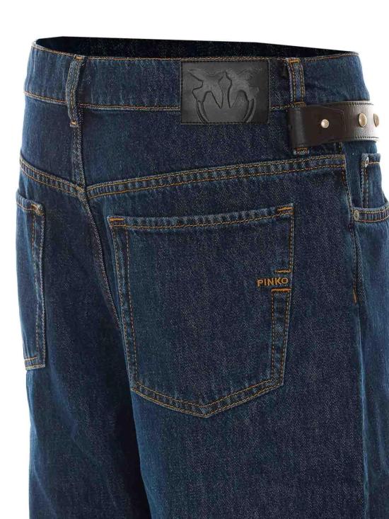 26FW 멀버리 스트레이트 팬츠 107277A3HGPJB Blue - MULBERRY