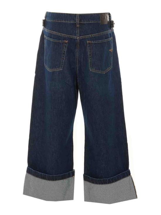 26FW 멀버리 스트레이트 팬츠 107277A3HGPJB Blue - MULBERRY