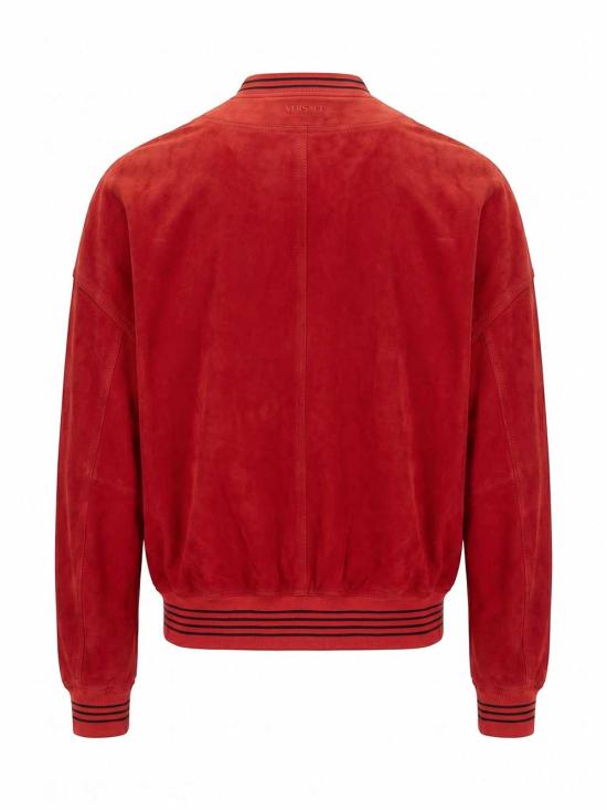 26FW 베르사체 가죽 자켓 10253751A183801RG50 Red - VERSACE