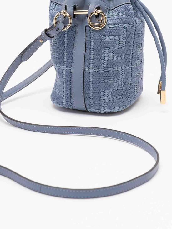 26FW 펜디 몬트레조 미니 버킷백 8BS109AY6GF1X82 Blue - FENDI