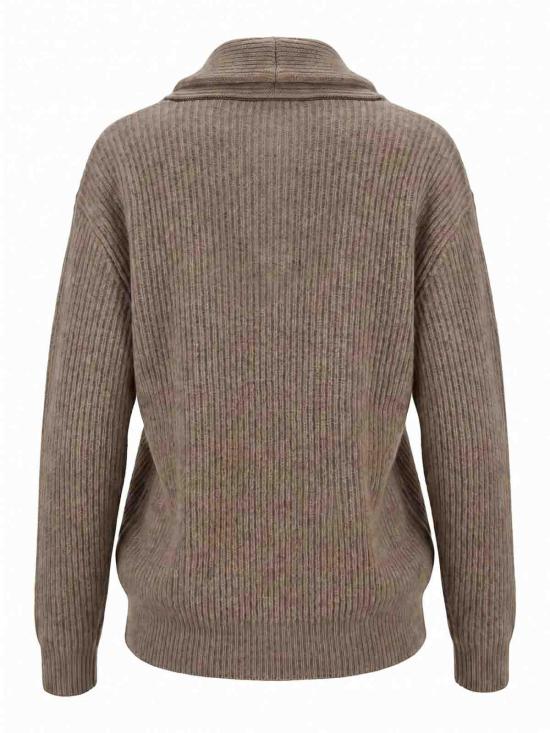 26FW 브루넬로 쿠치넬리 탑 M12750802C077 Brown - BRUNELLO CUCINELLI