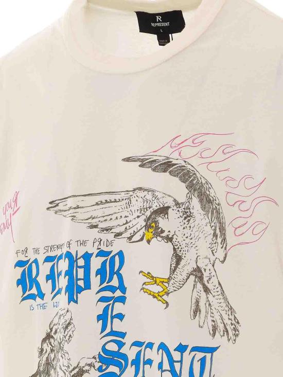 26FW 리프레젠트 반팔 티셔츠 MLM10118872 White - REPRESENT
