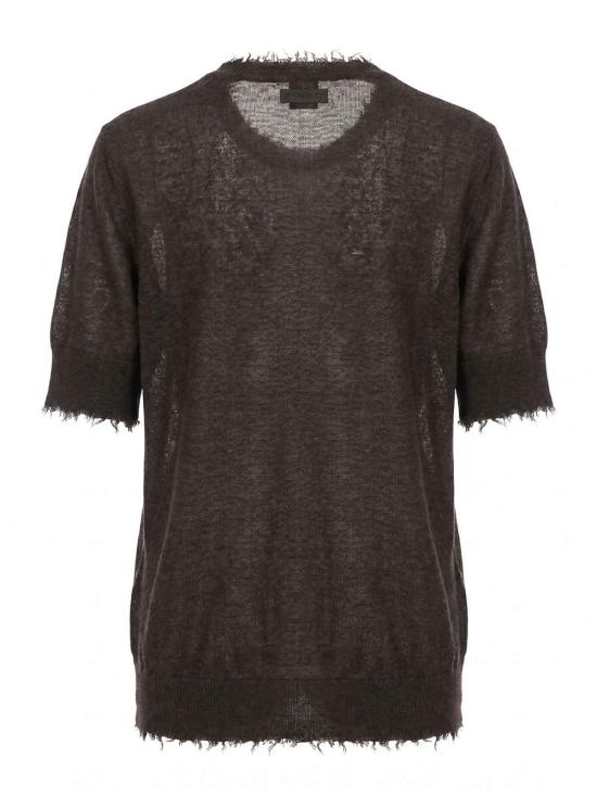 26FW 핑코 탑 107329A3IQM05 Brown - PINKO