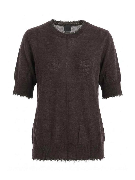 26FW 핑코 탑 107329A3IQM05 Brown