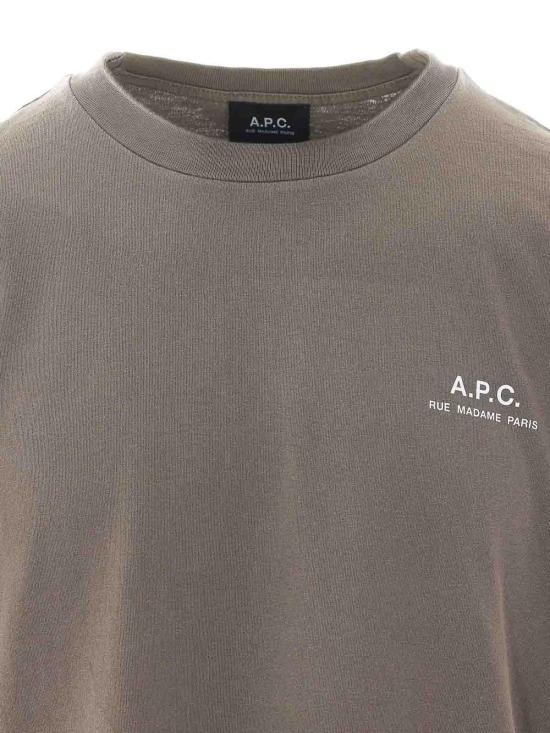 26FW 아페쎄 반팔 티셔츠 COHBSM26478LAC Grey - A.P.C.