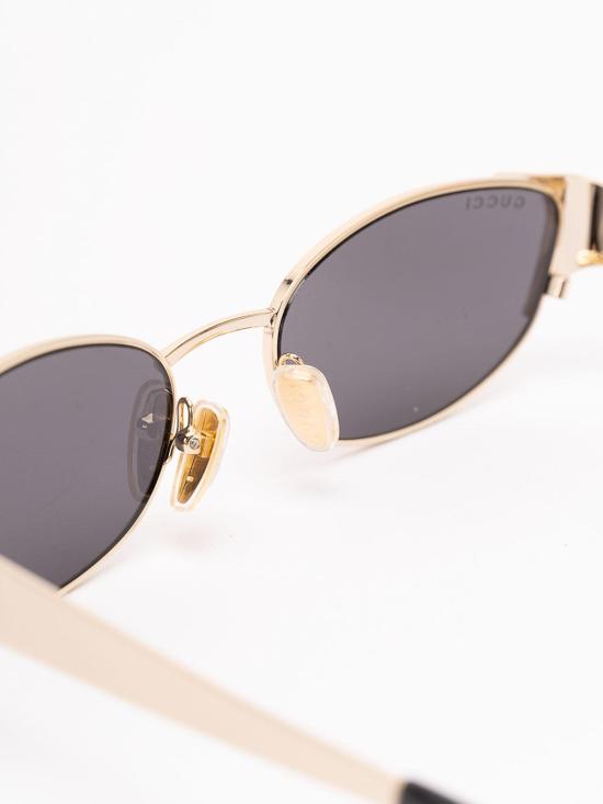 26FW 구찌 선글라스 A000PJI33308012 Gold - GUCCI