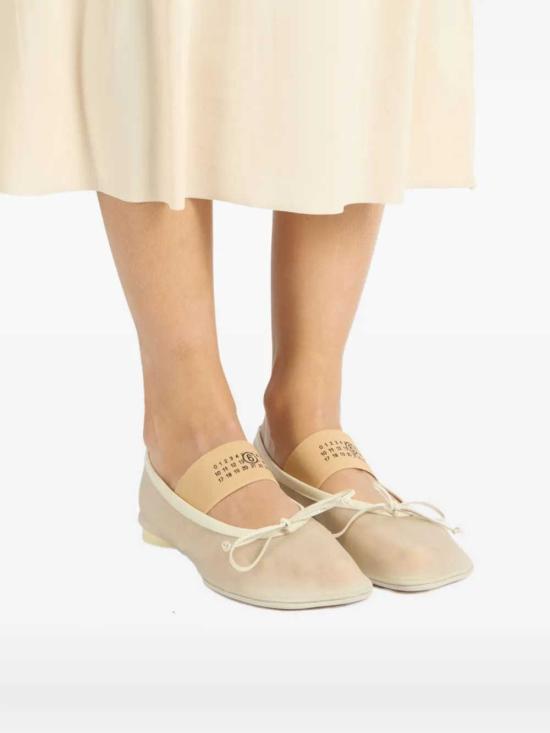 26FW MM6 메종마르지엘라 플랫 슈즈 S59WZ0101P7138 T2073 BLEACHED SAND - MM6 MAISON MARGIELA