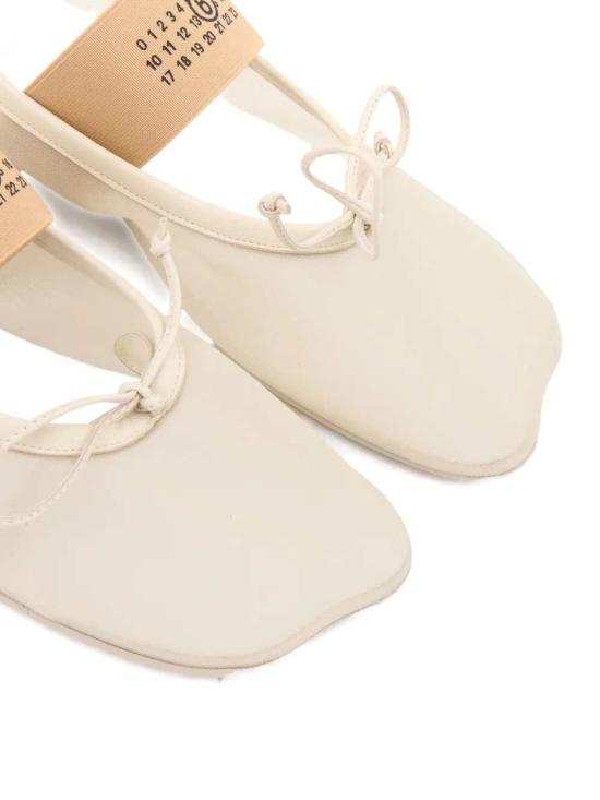26FW MM6 메종마르지엘라 플랫 슈즈 S59WZ0101P7138 T2073 BLEACHED SAND - MM6 MAISON MARGIELA
