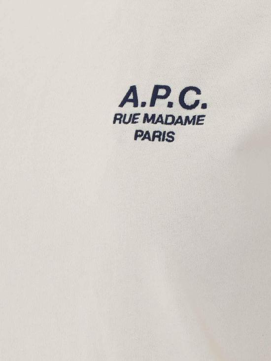 26FW 아페쎄 반팔 티셔츠 COHBUF26610TAE White - A.P.C.
