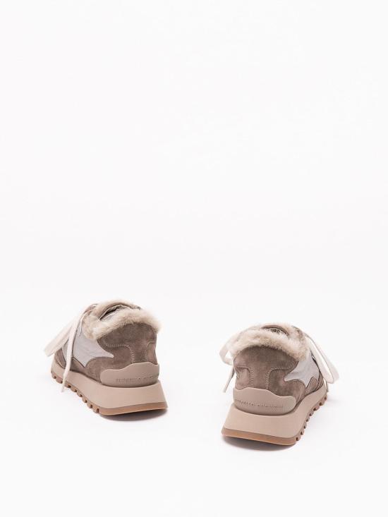 26FW 브루넬로 쿠치넬리 스니커즈 MZSFG3383C8187 SILVER - BRUNELLO CUCINELLI