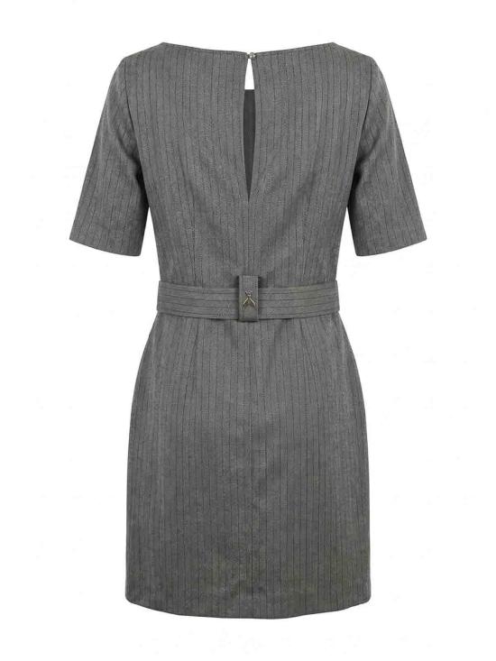 26FW 파트리지아페페 미디 스커트 8A0541C0238J528 Grey - PATRIZIA PEPE