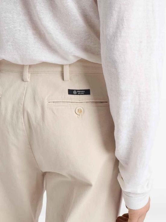 26FW 프라다 팬츠 UP0434192ASOOOF0036 LIGHT BEIGE - PRADA