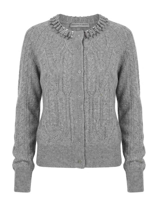 26FW 에르마노 설비노 가디건 D495N318RCTZTWN1704 Grey