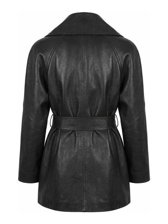 26FW 구찌 트렌치 코트 864822XNBC11000 Black - GUCCI